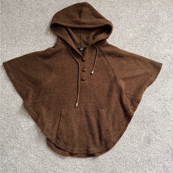QED London Other - QED London Brown Hooded Swim Coverup